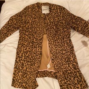 Leopard print jacket